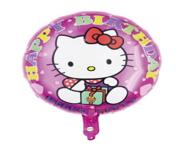 Foil Balloon Hello Kitty HBD 18''